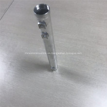 Tubo de almacenamiento de líquido de aluminio para intercambiador de calor